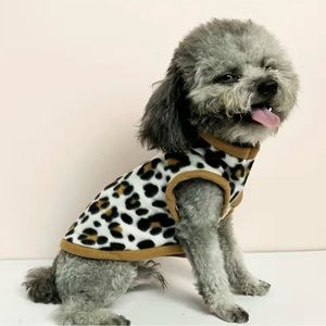Doggy leopard print sweater for small dogs 🐶🐾🐾🐶